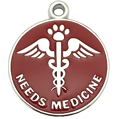 Medicine Tag-Pet ID Tag-Pet Tag-FulgorDesign-FulgorPet